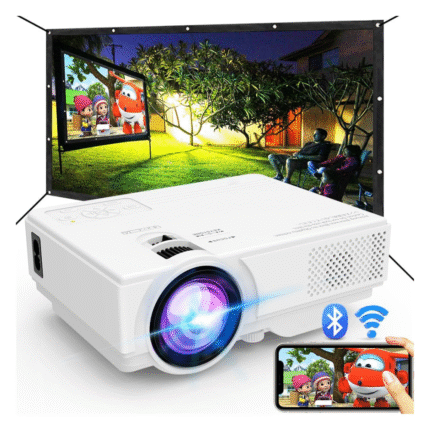 Projector with WiFi and Bluetooth