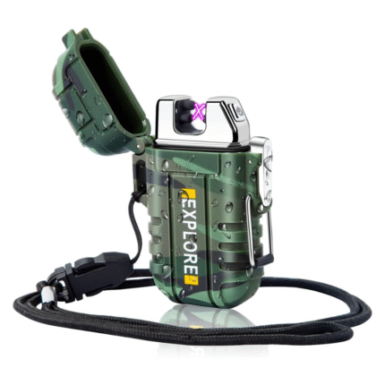 LcFun Waterproof Electric Dual Arc Lighter
